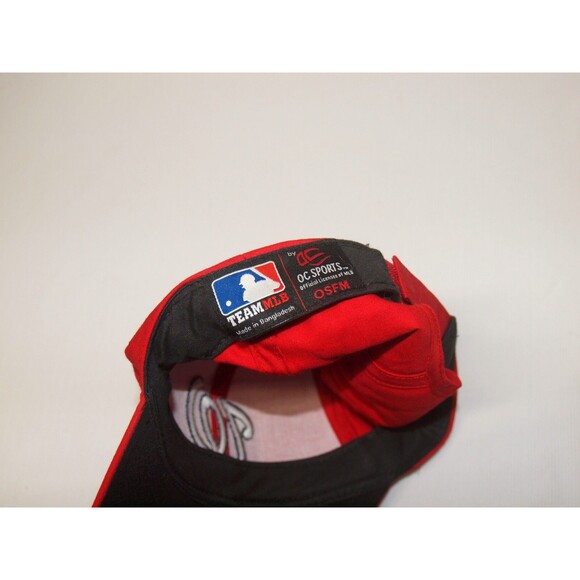 Washington Nationals Red Baseball Logo Cap Hat Team MLB - OC Sports Unisex Adult - Picture 4 of 6